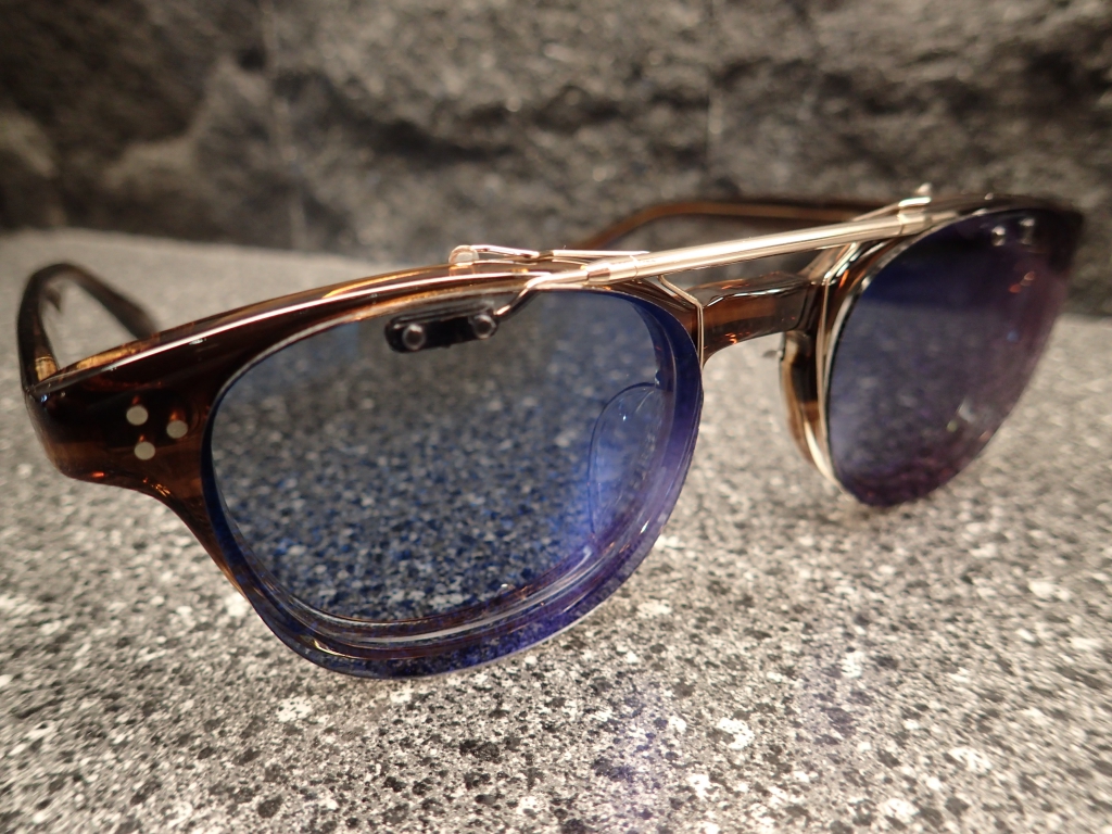 メンズOLIVER PEOPLES  オリバーピープルズ　クリップオン付