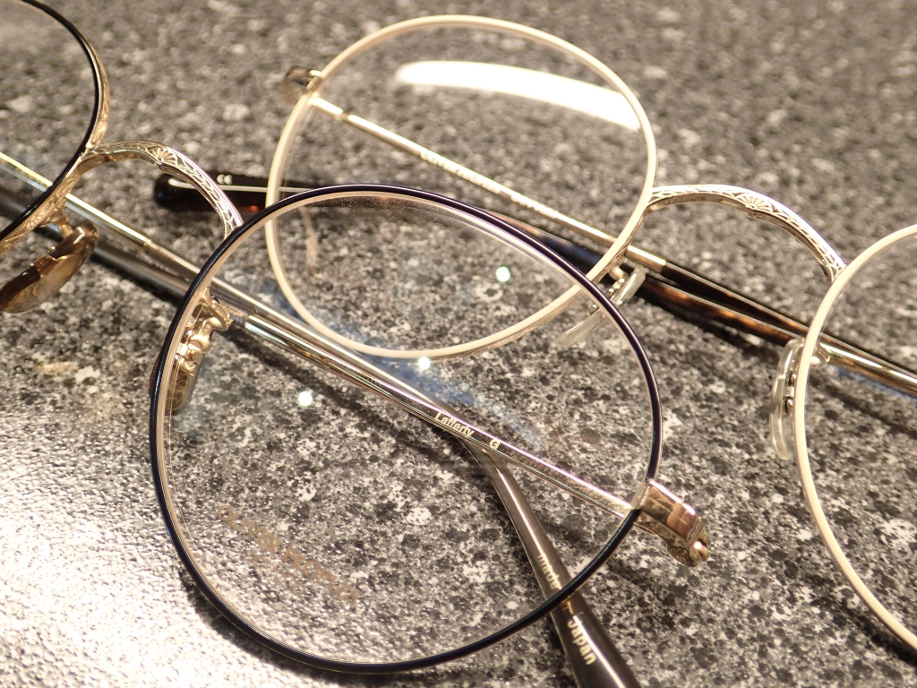 OLIVER PEOPLES(オリバーピープルズ)「Lafferty」七宝を施したフレーム入荷です。