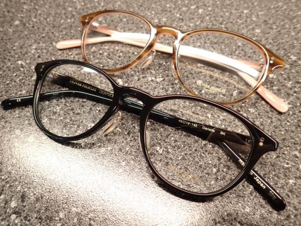 OLIVER PEOPLES 2018新作「Darille」と「Mareen-J」を比べてみました。-OLIVER PEOPLES 