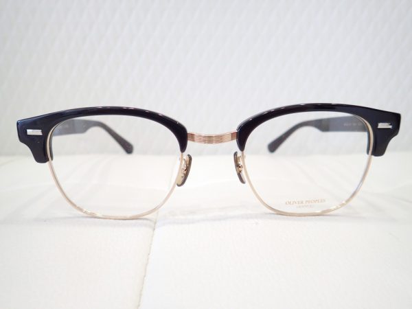 OLIVER PEOPLES(オリバーピープルズ) 「Balen」サーモントシェイプメガネフレーム-OLIVER PEOPLES 