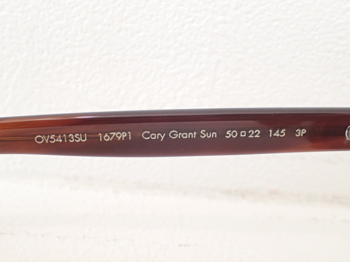 ケーリー・グラント氏からインスパイアされたオーセンティックなサングラスです。①｜オリバーピープルズ（OLIVER　PEOPLES）Cary Grant Sun (OV5413U 1679P1)-OLIVER PEOPLES 