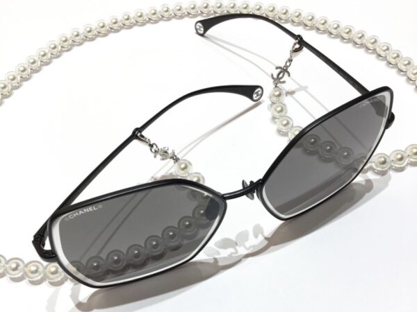 テンプルSilveシャネル CHANEL 0CH5388HA-1642S2 サングラス 2連