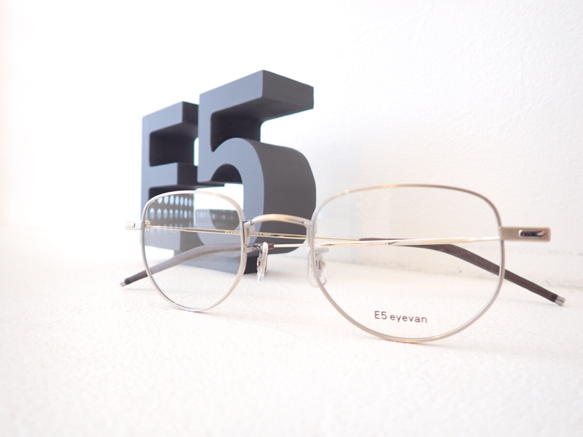新規ブランド取り扱いのお知らせです｜E5（イーファイブ）アイヴァン-E5 eyevan お知らせ 
