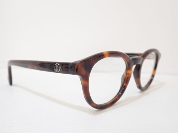 高品質】【高品質】MONCLER(モンクレール) 眼鏡 黒ぶち 丸メガネ