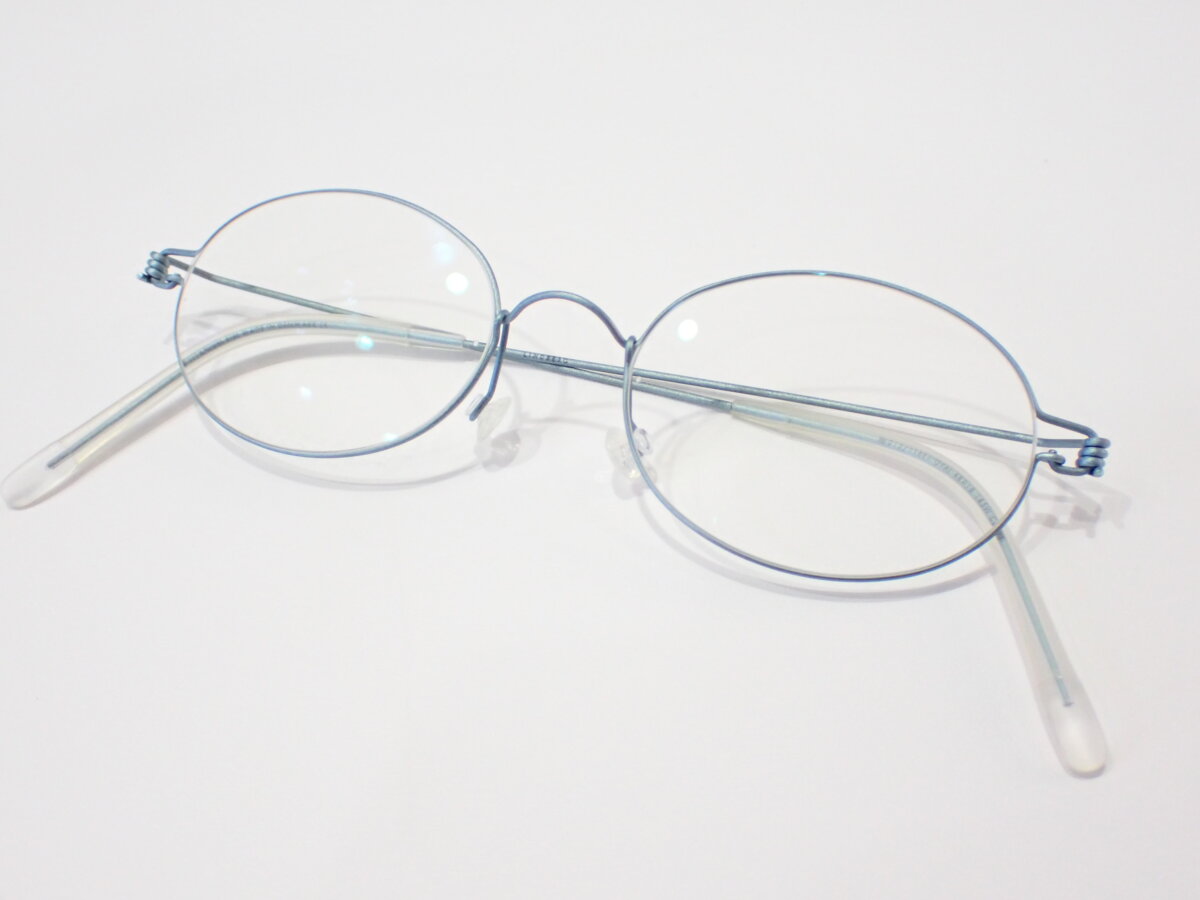Air-EX β-チタン 超軽量 眼鏡 フレーム LINDBERG風ワイヤー素材サングラス/メガネ
