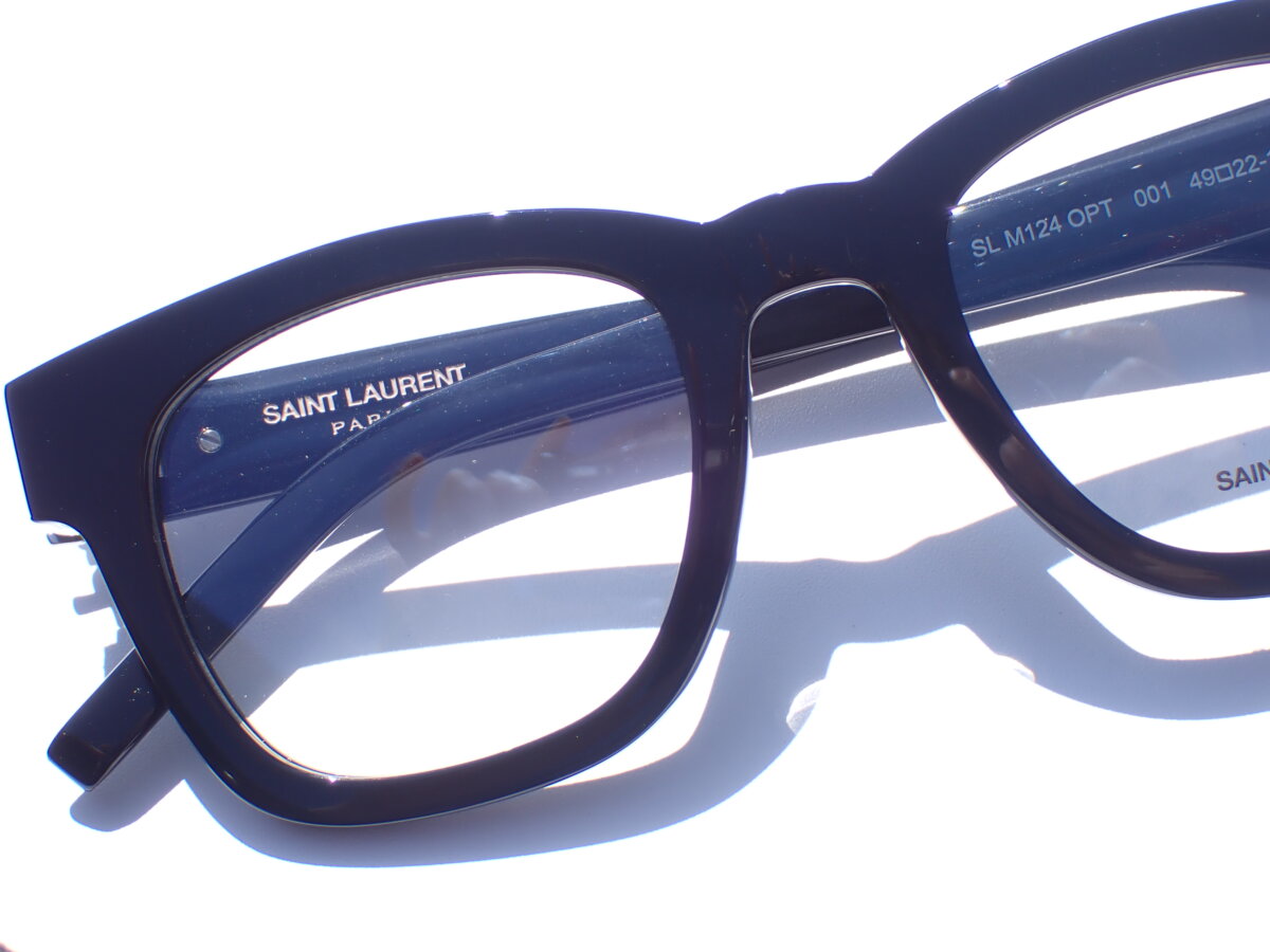 サンローラン（SAINT LAURENT）の黒ぶち眼鏡｜「SL M124OPT」-SAINT LAURENT 