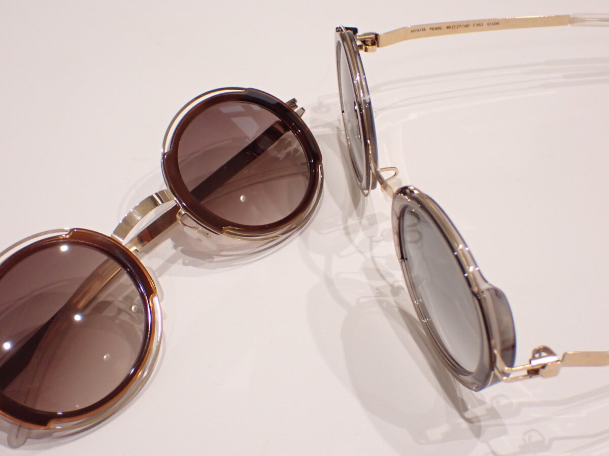 ユニークなオーバルサングラス｜マイキータ（MYKITA）「PEARL」-MYKITA 