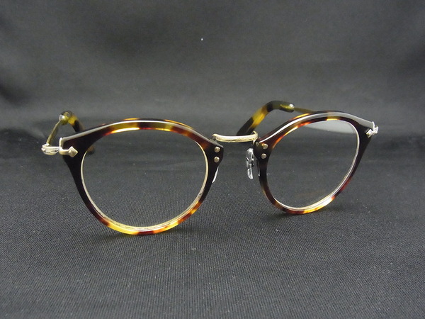 OLIVER PEOPLES OP-505 を鼈甲で-OLIVER PEOPLES 