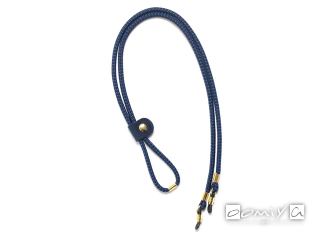 ADJUSTABLE LENGTH GLASS CODE-R.PE/Navy & Navy Suede(SG1159E)