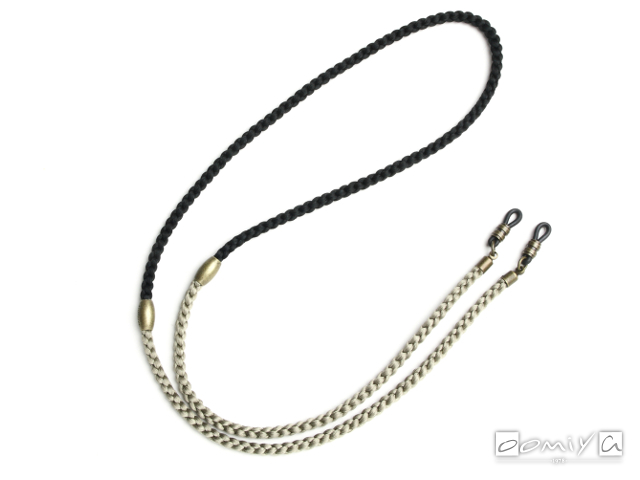 TWO TONE SILKY GLASS CODE / BLACK & GREY (SG1056H)