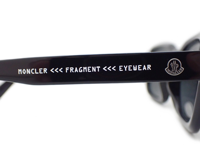 サングラス MONCLER × FRAGMENT DESIGN ML 0204-P 01A｜モンクレール