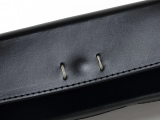 DIFFUSER (ディフューザー)｜アイウエアケース OIL LEATHER RECT EYEWEAR CASE / Black&Navy(SG1163A)